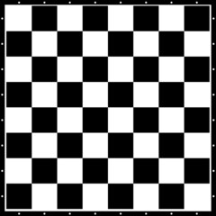 editable vector chess board