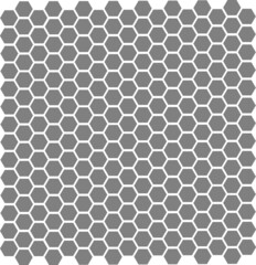 Hexagons Technological texture or background.