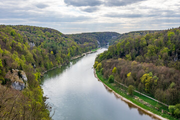 Donau beim WIeserkreuz Donaudurchbruch