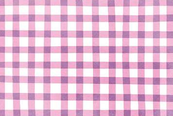 背景素材_チェック_ピンク