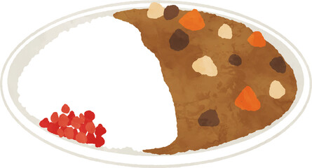カレーライス
