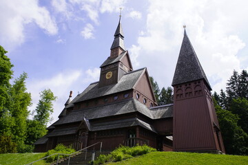 The Lutheran Gustav Adolf Stave Church (German: Gustav-Adolf-Stabkirche) is a stave church situated...