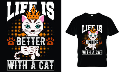 This is new Cat T-shirt design...