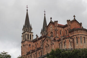 Fototapeta na wymiar Basilica de Covadonga