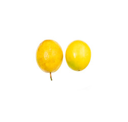 Passiflora edulis - Fresh ripe tropical fruit maracuya