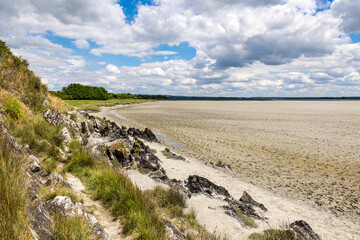 Paysage de la Baie du Mont Saint-Michel depuis la Pointe du Grouin du Sud
