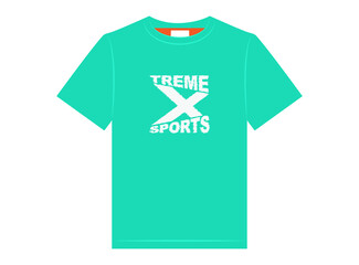 Xtreme sports t-shirt design, vector illustration
