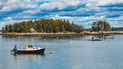 Fototapeta na wymiar Maine-Five Islands