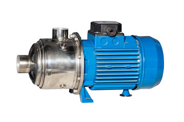 Single stage water pump for generating high water pressure in domestic and industrial applications.