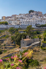 Old town in Monte Sant Angelo, Puglia, Italy