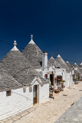 Trulli houses in Alberobello, UNESCO site, Apulia region, Italy