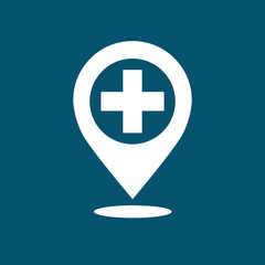 Obraz premium Medical Healthcare - Hospital Icon. Vector illustration