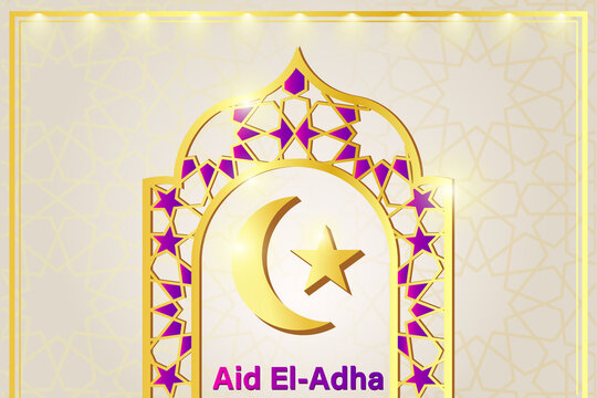 Aid El-Adha Celebration Islamic Template