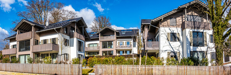 modern apartment house in austria