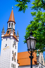Fototapeta na wymiar old city hall in munich