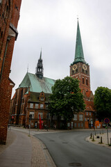 Obraz premium Views from the city of Lübeck, Germany