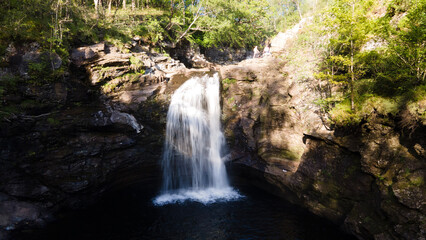 waterfall in the forest