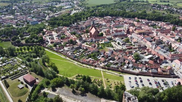 Wittstock/Dosse von oben 1
