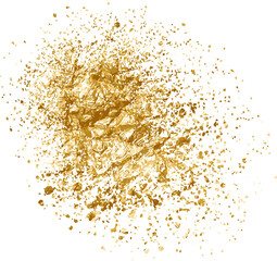 Gold Glitter Effect - 509904405