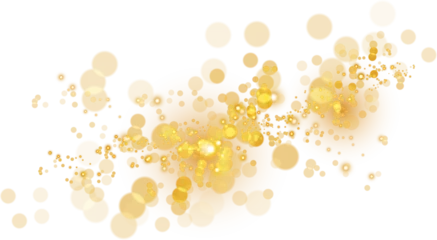 Gold Sparkle And Glitter Dust Effect © James Thew
