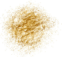 Gold Glitter Effect 2 - 509904431