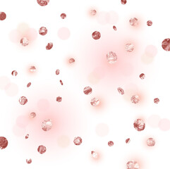 Rose Gold glitter Confetti