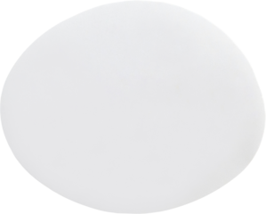 Blank white paper sticker label isolated