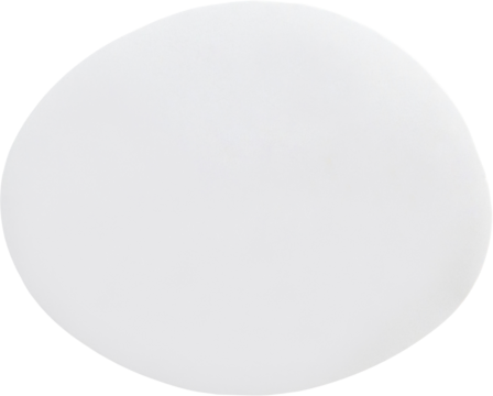 Blank white paper sticker label isolated