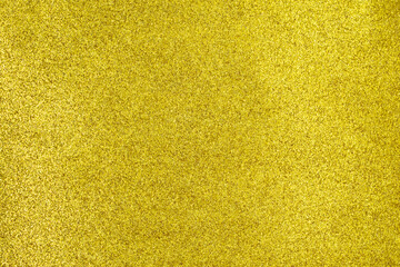Abstract Gold glitter festive texture blur background