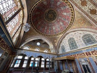 Fototapeta na wymiar Topkapi Palace Museum, Istanbul, Turkey