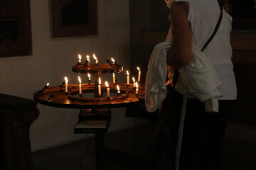 Kirche Kerzen