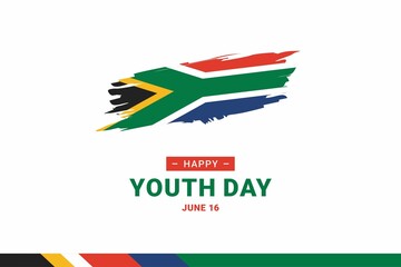 South Africa Youth Day. Vector Illustration. The illustration is suitable for banners, flyers, stickers, cards, etc.