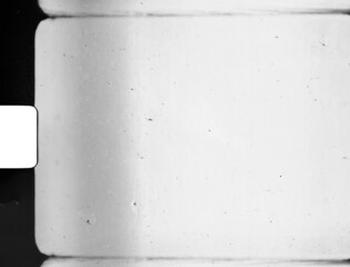 blank or empty super 8 film texture
