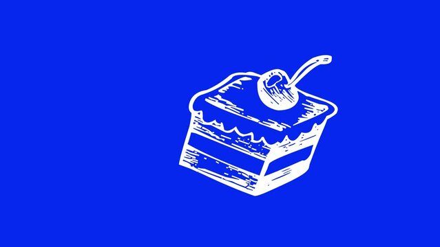 Happy Birthday Icon 4K Resolution Video