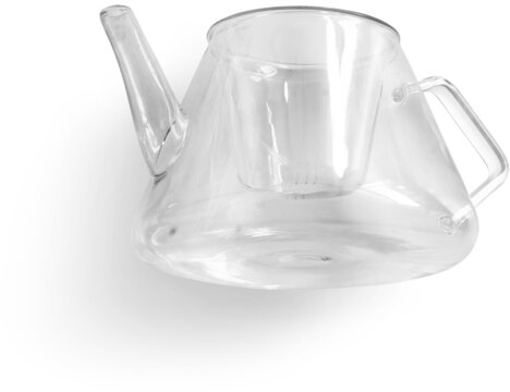 Tea Pot Glass Flatlay