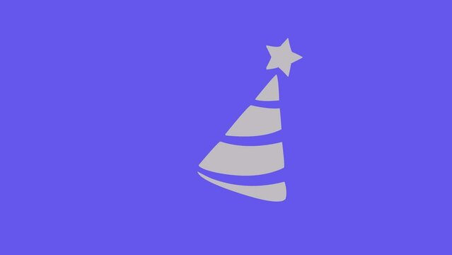 Happy Birthday Icon 4K Resolution Video