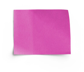 Sticky Note Small Horizontal Pink