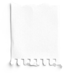 Small Notepad 2 Half Page Torn