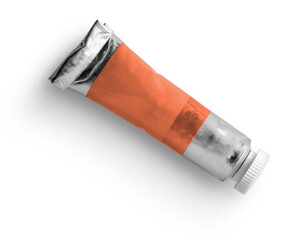 Watercolor Tube Rolled End