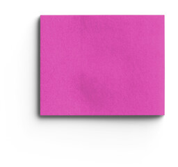 Sticky Note Pad Small Horizontal Pink