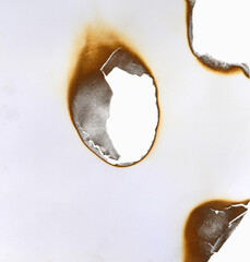 Burnt Paper Elements