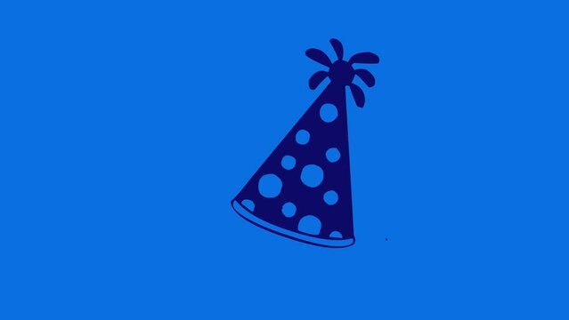 Happy Birthday Icon 4K Resolution Video