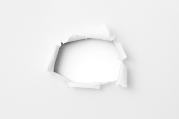 Hole Torn Paper Elements