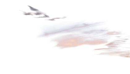 Sunset cloud overlay