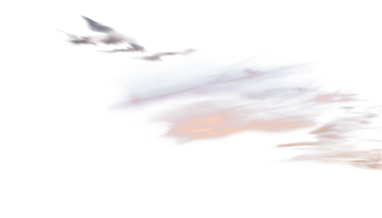 Sunset cloud overlay