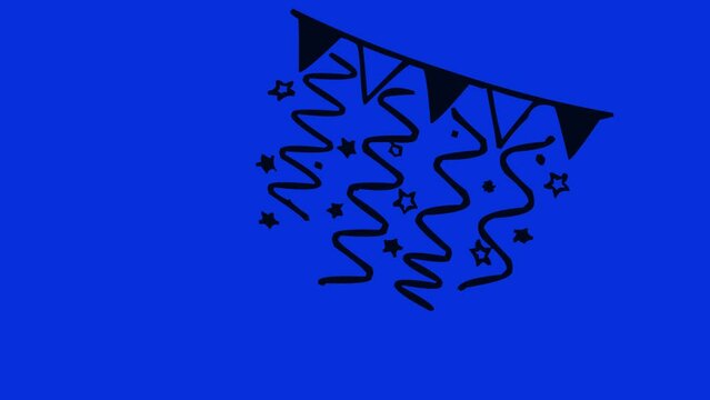 Happy Birthday Icon 4K Resolution Video