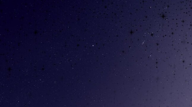 Starry Background 4K Resolution Video