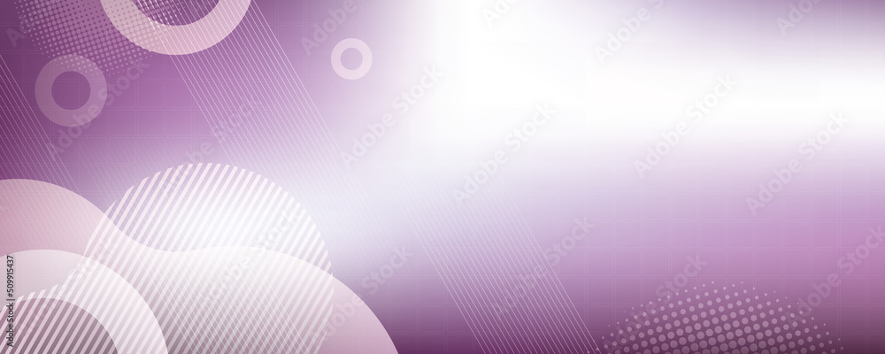 Poster purple modern background in vector illustration with glow and movement, with parallel lines, bright 