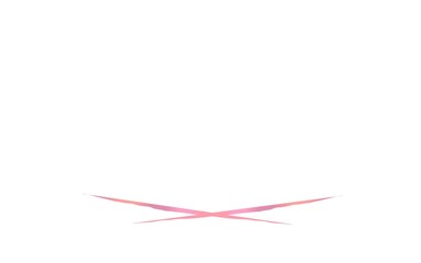 pink ribbon on white background