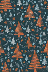 Seamless Floral Pattern Design 17